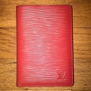 Louis Vuitton passport cover